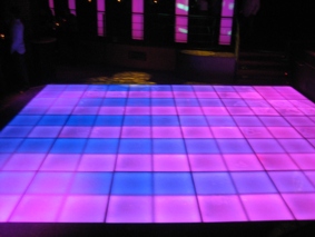 verlichte disco vloer